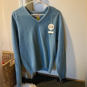 Vintage Matt Andrews Fully Fashioned Sweater, Blue M
